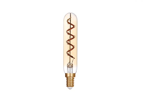 LED Filament Tube Bulb T20 Spiral - amoluce