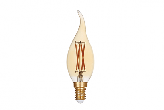 LED Filament Candle C35 Tip Flame E14