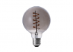 LED Spiral Filament Bulb G125