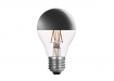 Crown Silver LED Bulbs Filament A60 E27 Dimmable - Amoluce