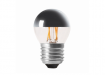 Crown Silver LED Bulbs Filament G45 E27 Dimmable - Amoluce