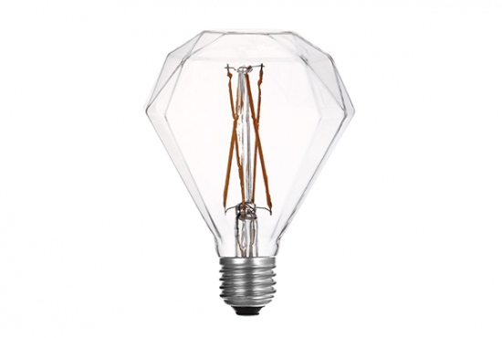 LED Diamond Bulb G95 Dimmable