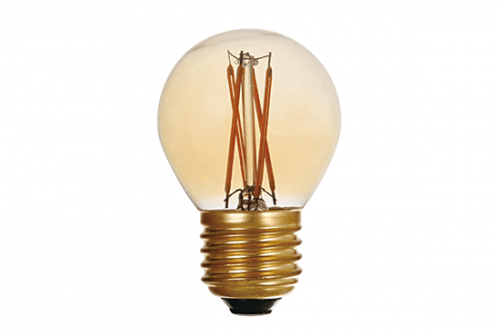 LED G45 Bulb E27 Filament Mini Globe