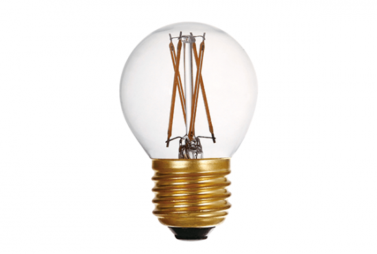 LED G45 Bulb E27 Filament Mini Globe