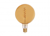 LED Spiral Filament G200 E27 Dimmable Amber - amoluce