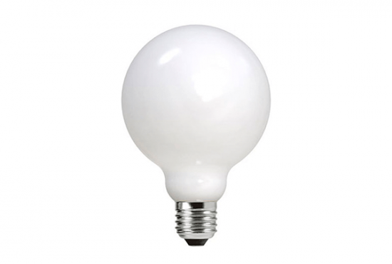 LED Filament Globe Bulbs Milky G80 G95 G125